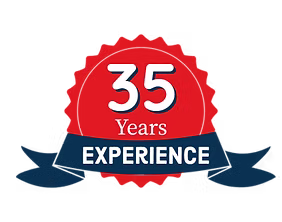 35 years experiance
